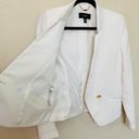 Mango  white blazer gold buttons size XXS Photo 6