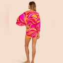 Trina Turk  Women’s Standard Vivid Vista Swim Tunic S Retro Groovy Summer Resort Photo 1