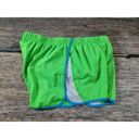 Patagonia  Womens Polyester Green Blue Shorts Running Jogging Photo 5