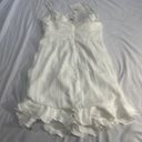 Angel Biba NWT M Medium MAGIC MOMENT RUCHED DRAWSTRING MINI DRESS WHITE Bachelorette Photo 8