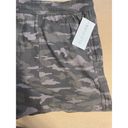 Athleta NWT  Camo Farallon Shorts Womens Size 25 Drawstring Cotton Spandex Photo 1