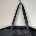 Madewell  Black Leather Large Transport Tote‎ Photo 1