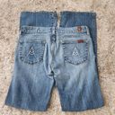 7 For All Mankind  "A" Pocket Flare Leg Jeans Medium Wash Size 30 Photo 3