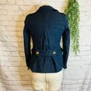 Juicy Couture Pea Coat XS Navy Military Double Breast Feminine Photo 7