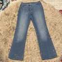 St. John  by Marie Gray decorative y2k bootcut jeans size 4 Photo 0