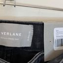 Everlane NEW The Curvy Cheeky Straight Leg High Rise Denim Jeans Washed Black Photo 4