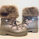 GUESS Women’s Larya Faux Fur Puffer Winter Taupe Boots/Sz:8.5/NWT Photo 1