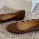 Naturalizer Brown Maxwell Leather Ballet Flat Size 9N Photo 2