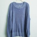 Aerie  Blue Cozy Good Sweater Photo 0