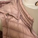 Gallery Light Pink Hooded Puffer Vest Photo 3