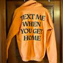 Lonely Ghost LONLEY GHOST- Text Me When You Get Home Hoodie -size L - worn but good condition Photo 1