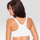 Hanes Women's Comfort Flex Stretch Cotton Bra White🕊 Photo 1