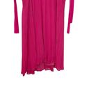 Free People  X Backstage Andrey Dress Pink Pleated Mini Tie Double Layer Size XS Photo 7