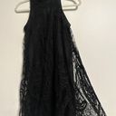 Xhilaration Black Lace Sleeveless Dress Lined Polyester EUC Women's XS Photo 7