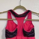 Bally Total Fitness Neon Pink Athletic Sport Bra Size Medium Photo 3