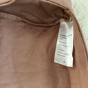 Naked Wardrobe NWT  Brown Sleeveless Cut Out Back Tank Top Photo 3