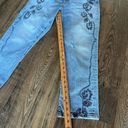 Pilcro and the Letterpress Anthropologie Pilcro Button Fly High Rise Emroidered Cropped Jeans Women’s 29 Photo 15