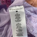 Francesca's Purple lace crop top Photo 1