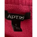 Apt. 9  Women's Button-Down Knitted Long Sleeves Sweater Pink Size Small NWT Photo 2