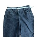 St. John Vintage  Sport Demin Mom Jeans Dark Blue Straight Leg Size 8 Photo 3