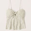 Abercrombie & Fitch Women’s Sage Green Front Knot Cami Photo 2