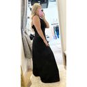 Urban Girl Nites Vintage One Shoulder Maxi Dress Gown Prom Black 6 Photo 1