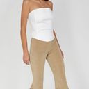 Say Anything NWT boutique  gold high waisted flare knit pants Photo 1