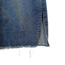 Dear John  Oakland Classic High Waisted Double Side Slit Denim Mini Skirt Size 25 Photo 5