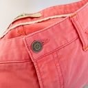 Gap  Pencil Cut Stretch Coral Pink Cropped Jeans Photo 6