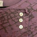 Habitat  clothes purple printed button detail blouse M Photo 2