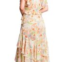 MISA Los Angeles  Alana Floral Flutter Maxi Dress Pale Yellow Size XS NWT Photo 4