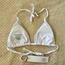 Boutinela NWT Venice White Bikini Top Medium Photo 2