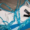 PINK - Victoria's Secret new Victoria’s Secret pink sports bra blue/white  Photo 4