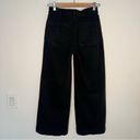 Everlane  wide leg cropped pants black 00 Photo 5