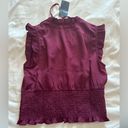 Paper Crane ruffle sleeveless top size large Photo 3