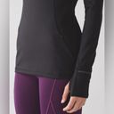 Lululemon EUC  First Mile 1/2 Zip Pullover in Black Photo 13