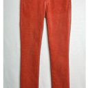 AG Adriano Goldschmied  Corduroy Stevie Slim Straight Jeans  (Coral) - 26 Photo 4