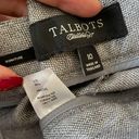 Talbots NWOT  Signature Linen Trousers Metallic shiny Casual Skinny Ankle Crop Dress Pants Work beach summer Straight Photo 4