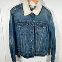 Good American Trucker Jacket Boyfriend Denium Size Small Women Photo 0