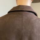 wilson's leather  Pelle Studio Dark Brown Button Up Jacket Large Photo 5