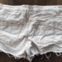 Universal Threads White Distressed Denim Shorts Photo 1