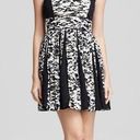 Parker Kerri Tidal Camouflage Pleated Dress XS Photo 0