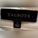 Talbots  White Jean Skirt Photo 4