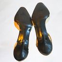 Loft Ann Taylor  T-Strap Pointed Toe black and beige Heels Size 7 Photo 4