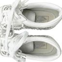 Vans  Chain Old Skool Platform Sneaker White Leather Skate Shoe Women’s Size 9 Photo 9