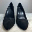 Ecco  Danish Design Womens Black Suede Heels Size EU40/9.5US Photo 6