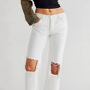 Free People White Straight Leg Jean 24 Photo 0