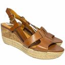 Franco Sarto  Polka Open Toe Wedge Cork Espadrille Sandals Size 7.5. Photo 0