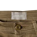 Everlane  The Wide Leg Crop Patch Pocket Pants Olive Cotton Size 2 academia boho Photo 4