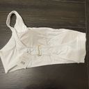 ANDIE  SWIM Wynwood One Shoulder Ribbed Bikini Top Size XXXL 3X White NWT Beach Photo 6